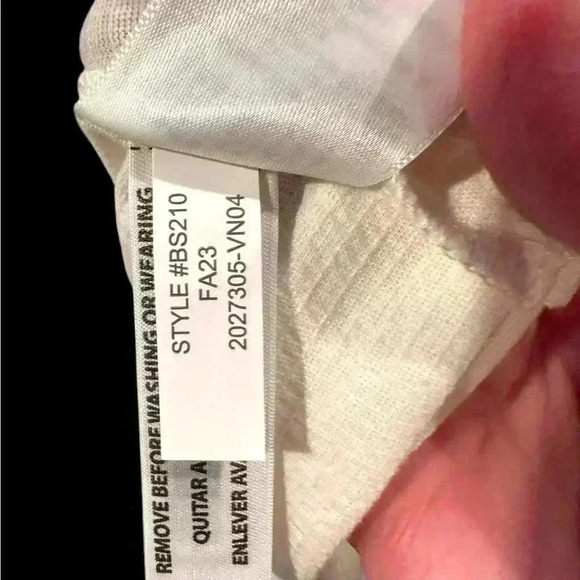 NWT J. Crew Factory Women’s Ruffleneck Stretchy Long Sleeve Top Sz Sz XL - Picture 6 of 8